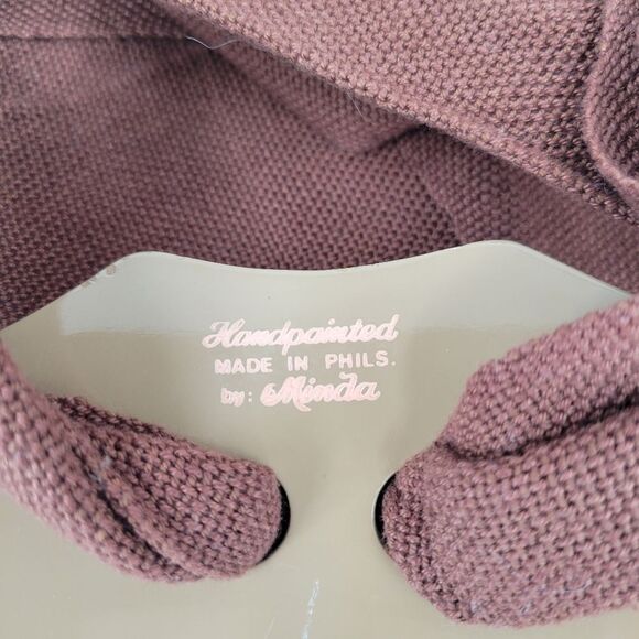 Vintage Hand Painted Sash Belt Woven Textile Strap Aztex Tribal Accent - Picture 10 of 13